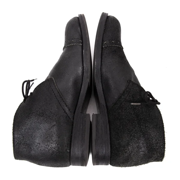 tricot COMME des GARCONS Leather Chukka Boots K-165272_009