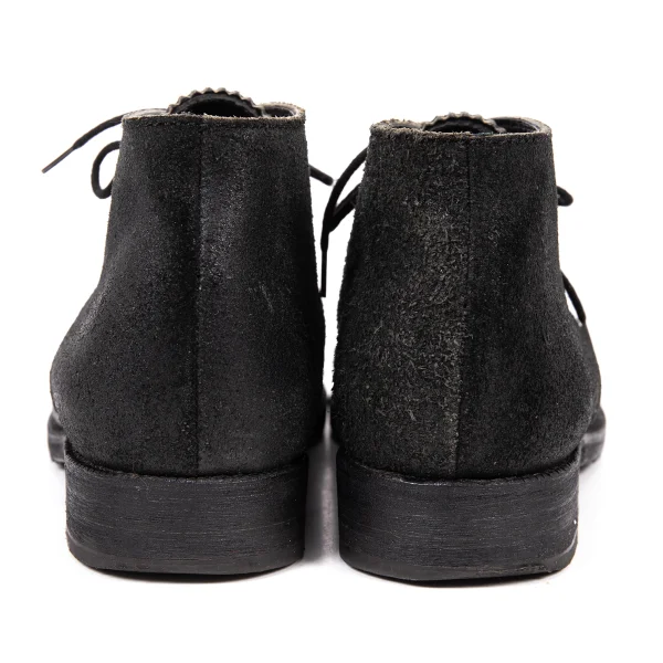 tricot COMME des GARCONS Leather Chukka Boots K-165272_010