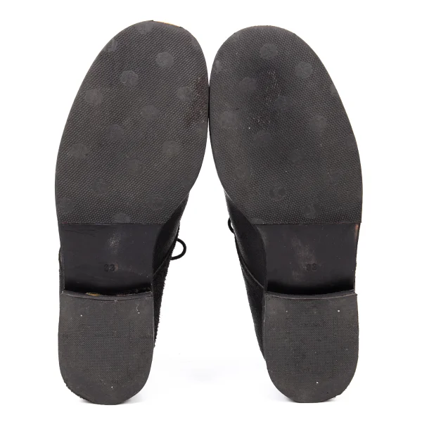 tricot COMME des GARCONS Leather Chukka Boots K-165272_012