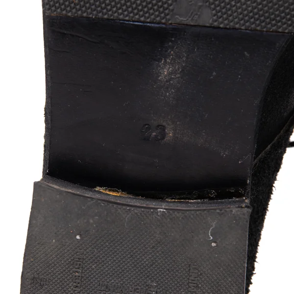 tricot COMME des GARCONS Leather Chukka Boots K-165272_013