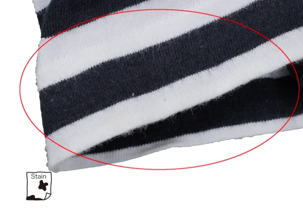 COMME des GARCONS Cotton Back Open Striped T-shirt K-165274_008