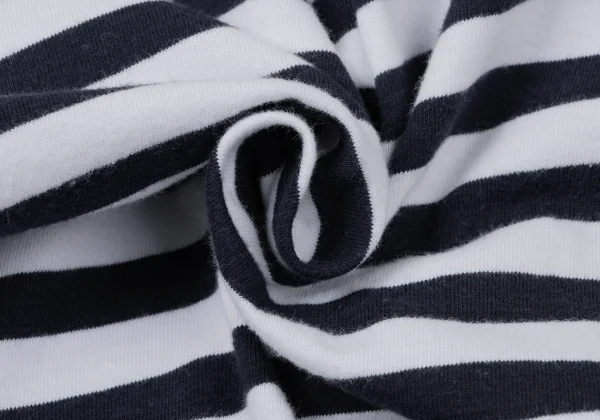 COMME des GARCONS Cotton Back Open Striped T-shirt K-165274_018