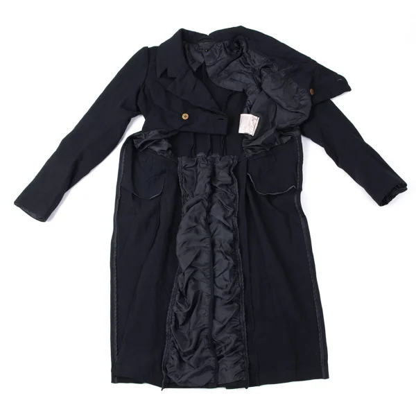 COMME des GARCONS  Dyed Poly Swallowtail Jacket K-165276_012