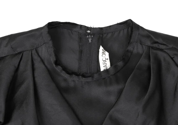 COMME des GARCONS Silk Switching Tiered Design Dress K-165277_004