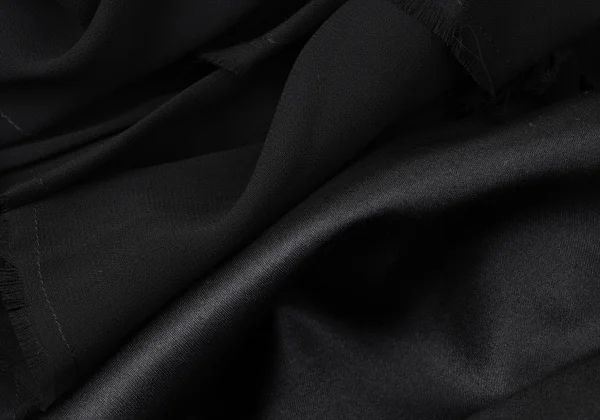 COMME des GARCONS Silk Switching Tiered Wrap Skirt K-165281_016