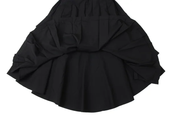 COMME des GARCONS Wool Back Tiered Switching Pleats Skirt K-165283_007