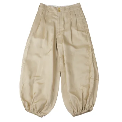 COMME des GARCONS Cotton Rayon Fleece-lined Pants