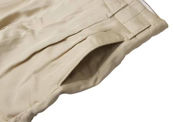 COMME des GARCONS Cotton Rayon Fleece-lined Pants K-165288_004