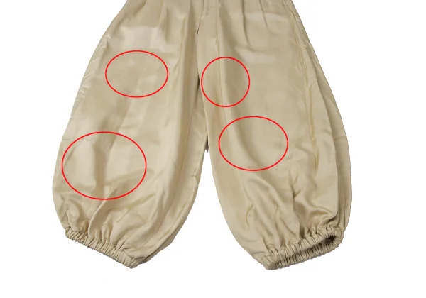 COMME des GARCONS Cotton Rayon Fleece-lined Pants K-165288_008