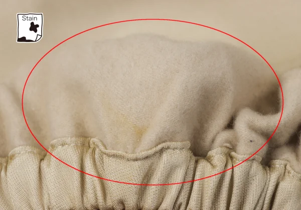 COMME des GARCONS Cotton Rayon Fleece-lined Pants K-165288_011