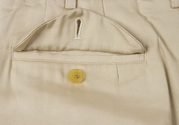 COMME des GARCONS Cotton Rayon Fleece-lined Pants K-165288_016