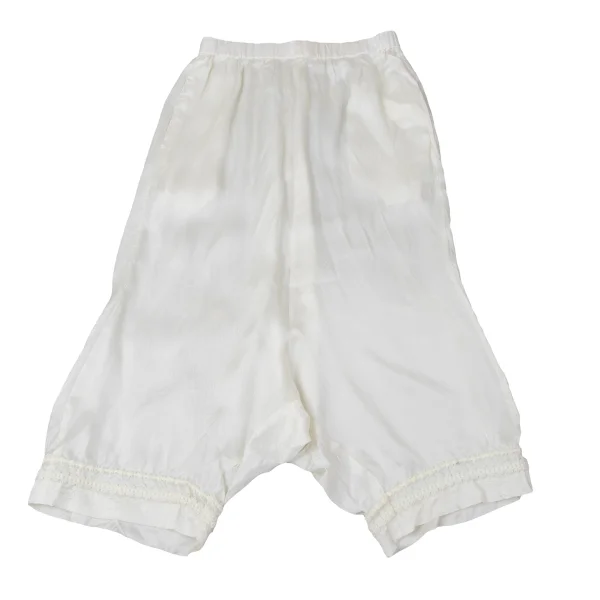 COMME des GARCONS Braided Dropped Crotch Pants White L K-165289_001