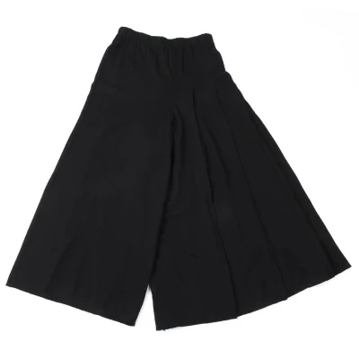 COMME des GARCONS Cut-off Pleats Switching Knit Pants