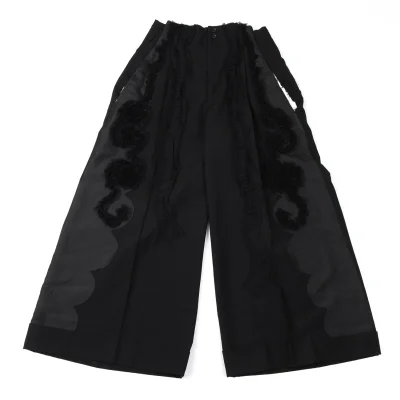 COMME des GARCONS Wool Side Switching Wide Pants