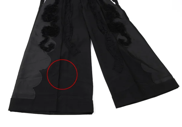 COMME des GARCONS Wool Side Switching Wide Pants K-165291_010