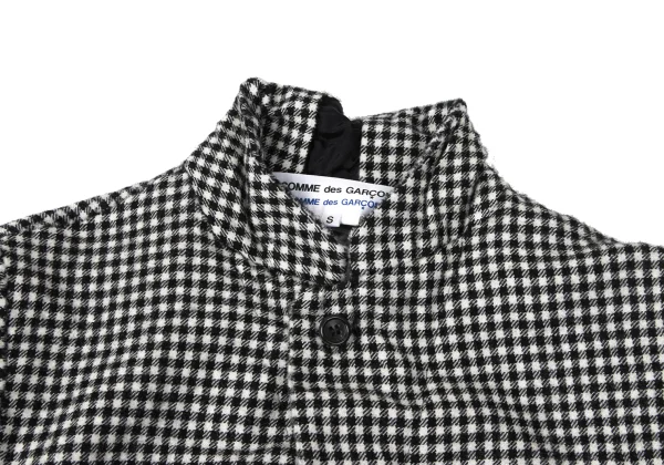 COMME des GARCONS Frill Switching Checked jacket K-165292_006