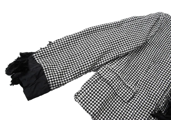 COMME des GARCONS Frill Switching Checked jacket K-165292_007