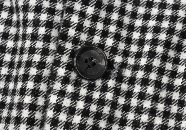 COMME des GARCONS Frill Switching Checked jacket K-165292_011