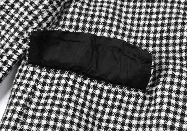 COMME des GARCONS Frill Switching Checked jacket K-165292_012