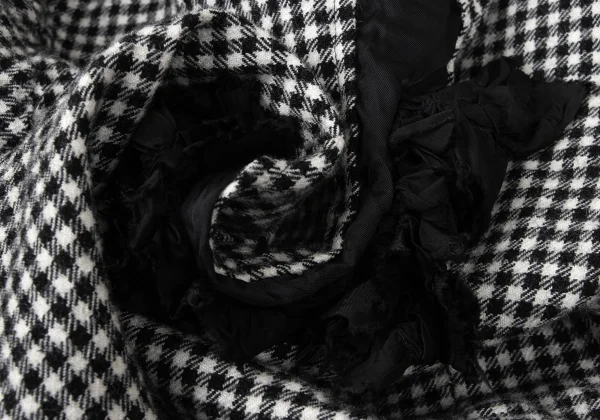 COMME des GARCONS Frill Switching Checked jacket K-165292_016