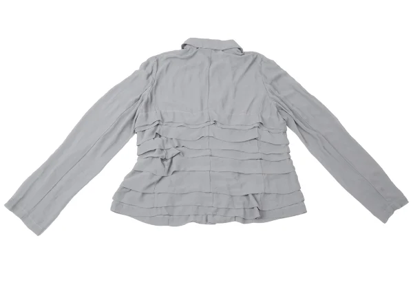 COMME des GARCONS Poly Dyed Tiered Switching Jacket K-165293_011