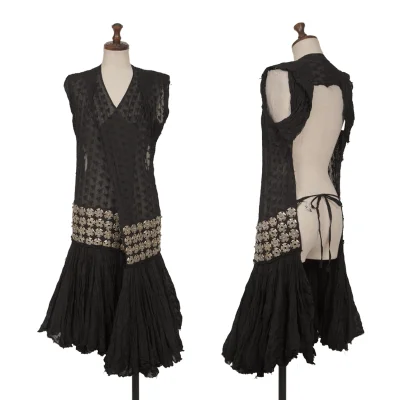 JUNYA WATANABE COMME des GARCONS Button Design Lece Dress