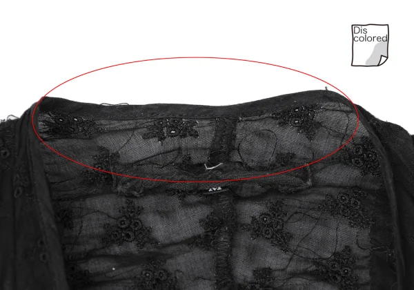 JUNYA WATANABE COMME des GARCONS Button Design Lece Dress K-165297_004