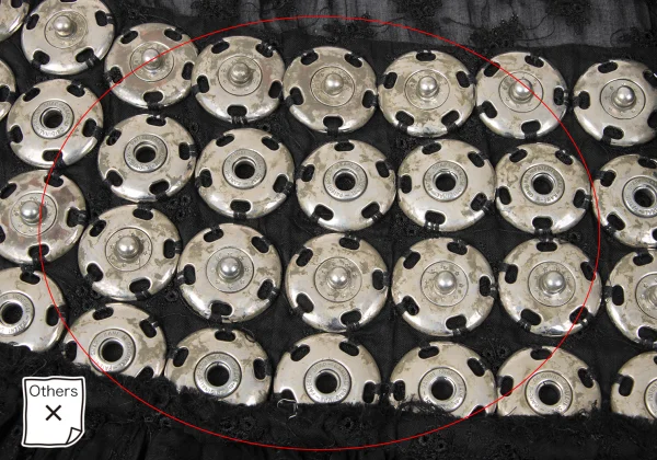 JUNYA WATANABE COMME des GARCONS Button Design Lece Dress K-165297_007