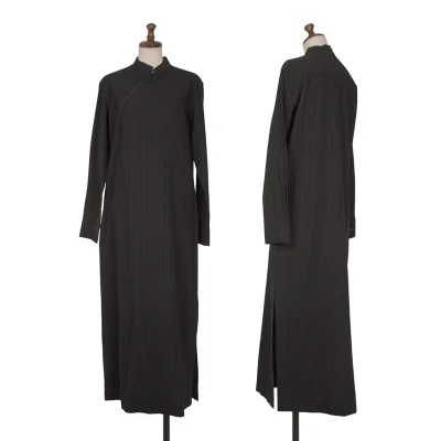 Y's Cotton Wool Stripe Dress