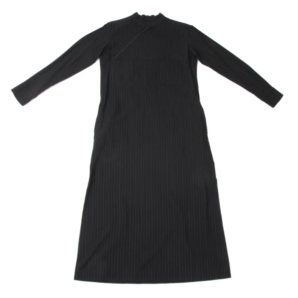 Y's Cotton Wool Stripe Dress K-165298_002