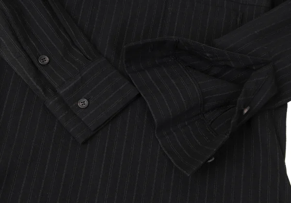 Y's Cotton Wool Stripe Dress K-165298_008