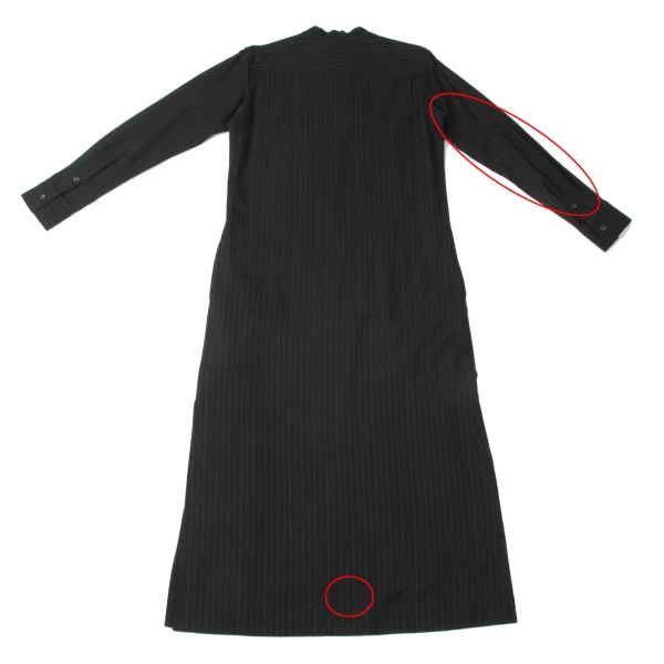 Y's Cotton Wool Stripe Dress K-165298_013