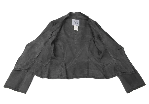 Y's Dyed Silk Shirt Jacket K-165299_010