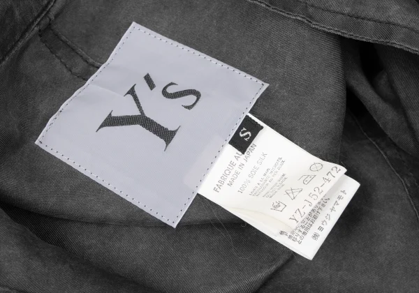 Y's Dyed Silk Shirt Jacket K-165299_014