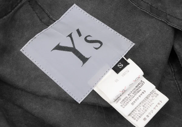 Y's Dyed Silk Shirt Jacket K-165299_015