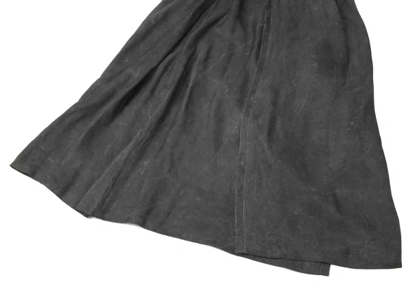 Y's Dyed Silk Wrap Skirt K-165300_006