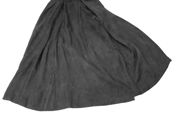 Y's Dyed Silk Shirt Jacket & Skirt K-165301_013