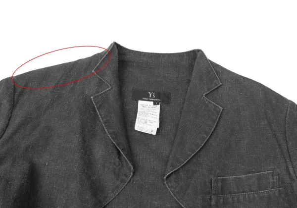 Y's Linen Bolero Jacket K-165302_003