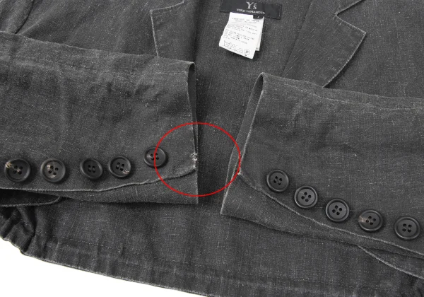 Y's Linen Bolero Jacket K-165302_006