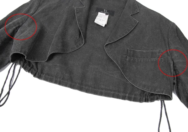 Y's Linen Bolero Jacket K-165302_009