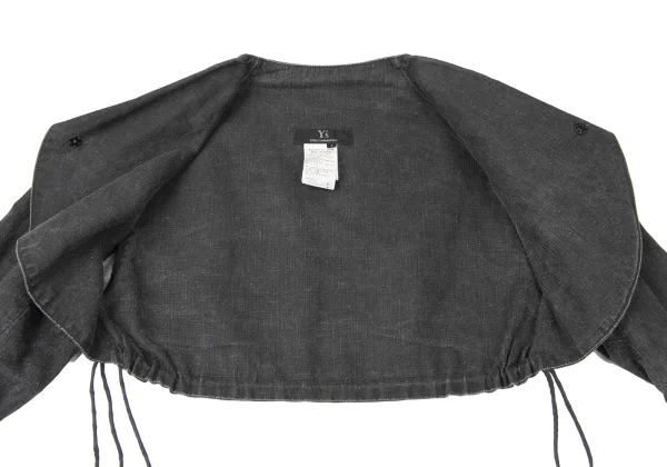 Y's Linen Bolero Jacket K-165302_013