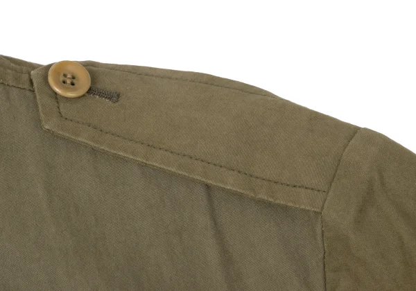 Y's Switching Cotton Military Coat K-165303_005