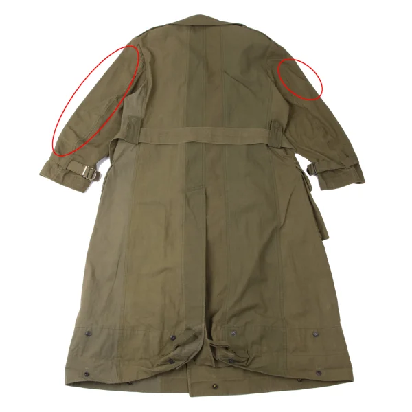 Y's Switching Cotton Military Coat K-165303_017