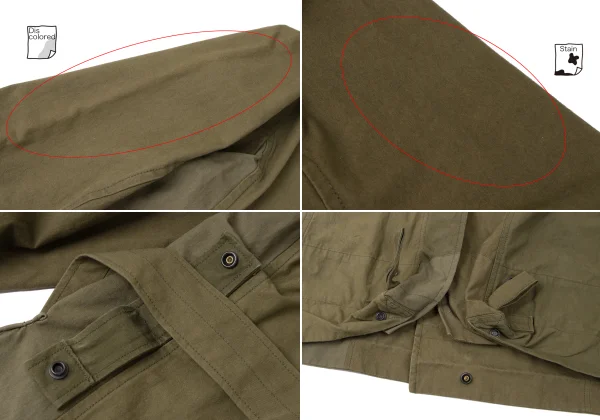 Y's Switching Cotton Military Coat K-165303_018