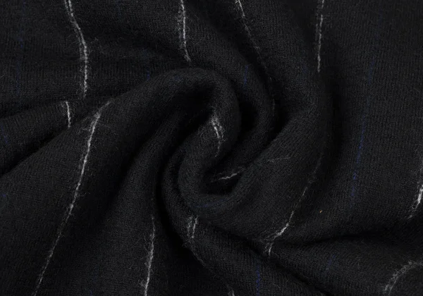 Y's Wool Stripe Knit Skirt K-165306_009