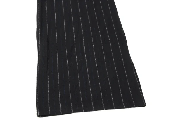 Y's Wool Stripe Knit Shirt & Skirt K-165307_014