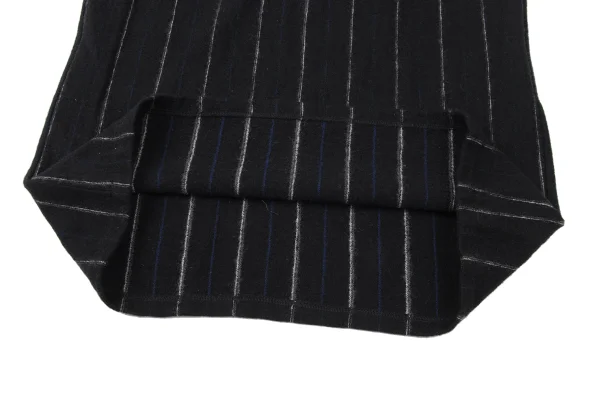 Y's Wool Stripe Knit Shirt & Skirt K-165307_015