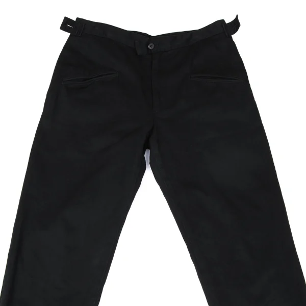 Y's Slash Pocket Button Hem Cotton Pants K-165308_002