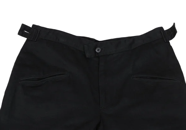 Y's Slash Pocket Button Hem Cotton Pants K-165308_003