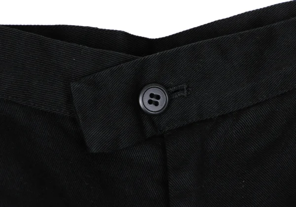 Y's Slash Pocket Button Hem Cotton Pants K-165308_006